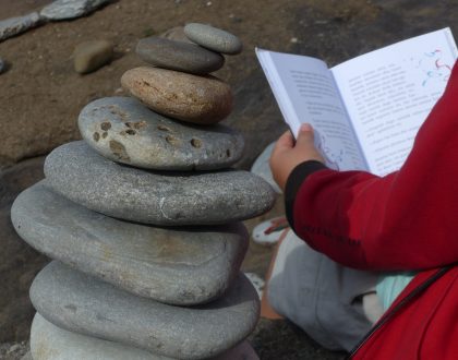 Ganadoras del concurso de octubre "Leyendo en la Naturaleza"